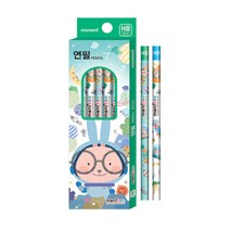 모나미 모니주 연필 B HB 5본입, B/여자