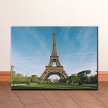 EIF002_에펠탑 풍경 파리 캔버스액자 홈데코 인테리어, 고급형유광전처리_XXL_38cm x 46cm