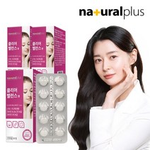 브랜드없음 내츄럴플러스 클리어 밸런스 60정 3박스/ 기미 주근깨 완화 의약외품 엘시스테인, 단품없음, 기타