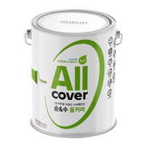 순앤수 올커버 1리터 백색 내외부 철재 목재 벽지 도색가능, 유광