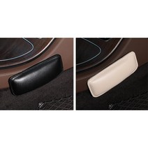 차량용 무릎쿠션 장시간운전 캠핑 출퇴근 사이드크랙 시트틈새 랭글러 스타렉스, 1개, 제트블랙