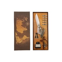 깃펜 깃털펜 캘리그라피펜 만년필 딥펜 만년필세트 깃털펜 깃펜 캘리그라피펜 딥펜 세트-72394EA, 쿠팡 본상품선택, 쿠팡 그레이, 쿠팡 본상품선택