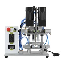 캡핑기 포장기 향수 앰플 오일병 캡 병마개 밀봉기, WT-90XG업글 (공압클램핑)35x92mm