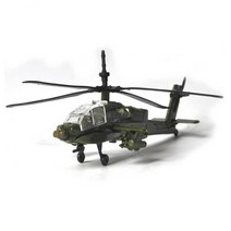 모터맥스 1/100 보잉 AH-64 아파치 롱보우 헬리콥터 피규어 모형 자동차 다이너캐스트