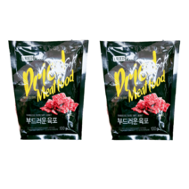 부드러운 육포 100g x 2팩 운동후 단백질보충 고기육포, 1개