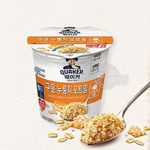 퀘이커 오트밀 누룽지 구운누룽지 맛 50g