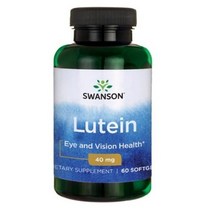스완슨 루테인 40mg 소프트젤, 60개입, 6개