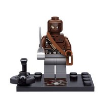 캐리비안의 해적 중세 영국 해군 상어 미니 피규어 블럭, 16.좀비 거너