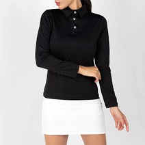 순이들 여성 골프 긴팔 카라 티셔츠