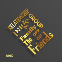 sticky 노트북스티커 캐리어 핸드폰 아이패드 맥북 냉장고 꾸미기, ns-02(골드)