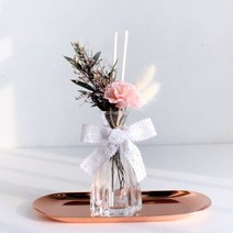 [라임블러썸] 레이스카네이션 디퓨저+선물세트 어버이날 축하 감사, 향:꽃집향_아이보리