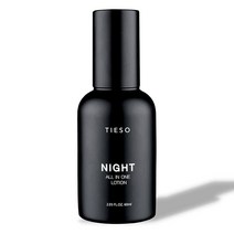 TIESO 올인원 남성용 하이드레이션 페이스 크림 건조한 피부용 나이트 세럼 스킨 케어 로션 히알루론산 오일 프리 및 논코메도제닉 59.8ml(2.03액량 온스)