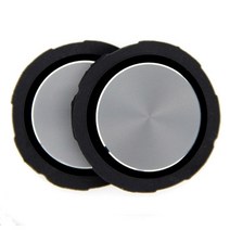 우퍼스피커 층간소음 업소용 카페 매장 스피커 새로운 2pcs 55mm 패시브 베이스 라디에이터 다이어프램 보조 강화 진동 멤브레인 diy 액세서리, 검은색