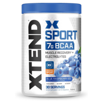 XTEND 엑스텐드 BCAA 7g 파우더 블루라즈베리 30회분 리커버리 & 하이드레이션, 1개, 기본