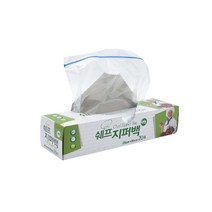 쉐프 지퍼백(25x30)대형 20매 (10개)묶음, 10개, 대(L)