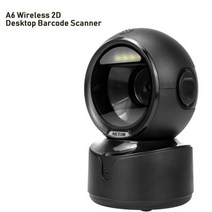 바코드무선리더기 QR 블루투스 스캐너 NT2085L 2D 데스크탑 바코드 스캐너 전 방향 핸즈프리 유선 USB 빅 바코드 리더 1D QR 스크린 바코드 스캐닝, NT-A6 Wireless 2D