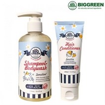 빅그린 센시티브 베이비샴푸 250ml+컨디셔너 100ml