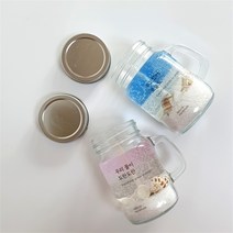 [달빛마녀캔들] 손잡이(2set) 바다 젤캔들 만들기키트, 클린코튼 블루, 클린코튼/블루