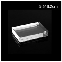 관 자격증 투명아크릴 액자 아크릴액자제작 컬렉션 직각 보호기 스탈 침실 데크 장식, 5.5 8.2cm