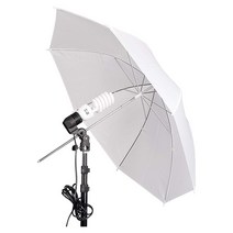 조명 반사 우산 엄브렐라 화이트 33인치 83cm 소프트박스 플래쉬 반사판 스피드라이트 스트로보 LED DSLR 스튜디오 소프트박스 캐논 니콘, 조명 반사 우산 33인치 83cm