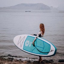 서핑 보드 수영 물놀이 SUP 성인 패들보드 수상레저 입문용 바다 스킴보드 전동서핑보드 722858, 湖蓝--全碳桨套餐