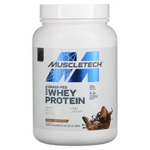 이지몰 MuscleTech (머슬테크) 100 목초 사육 유청 단백질 디럭스 바닐라 816g(1.8lb) No.18889, 트리플 초콜릿