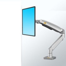 모니터 암 지지대 받침대 F100A 가스 스프링 22 35 인치 스크린 홀더 360 도 회전 틸트 스위블 데스크탑 마운트 2 13kg USB3.0 포트 신제품, 중국, 새로운 F100A 실버