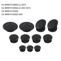 비비125 호환 오토바이 프레임 홀 커버 캡 플러그 11 개 BMW R1200GS LC R 1200 GS 어드벤처 R1250GS 1250 2014-2022 2020, 1.11PCS Hole Cover