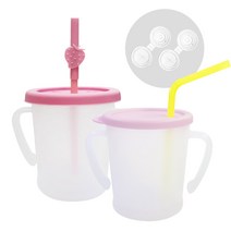 아가프라 매직빨대컵s + new매직빨대컵 매직패킹, 매직빨대컵s(핑크)+new매직빨대컵(핑크)+매직패킹