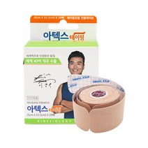 아텍스 테이핑 5cmx23.5cmx20매 프리컷 스포츠 테이프 6롤, 1개