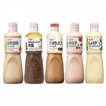 [큐피] 드레싱 1000ml 아시안풍 시리즈, 간 양파 드레싱