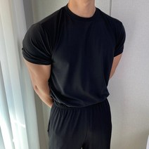 위드제스트 남자 머슬핏 반팔 모달