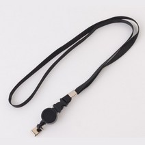 파트스캐너 분리형 릴홀더 명찰목걸이줄, 파랑, 1개