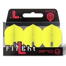 LSTYLE L3 PRO 모양 다트 비행 최신 세계 챔피언이 현재 사용하고 있습니다. 488396, Yellow