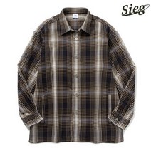 지이크 지이크 코튼 네이비 체크 셔츠 (PCBAA5021) (P002590525)