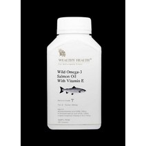 [호주직구] WEALTHY HEALTH 와일드 오메가3 화이트 탑 프리미엄 벨류 살몬 오일 120캡 1팩, 상세참조, 수량