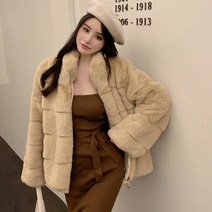 [리즈무드] 아메리 에코퍼 밍크 자켓