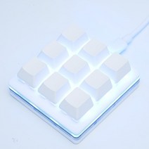 Macropad USB 사용자 정의 키보드 볼륨 버튼 노브 프로그래밍 매크로 키보드 키패드, 프리, 2키