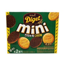 오리온 닥터유 다이제 미니 초코, 78g, 5개