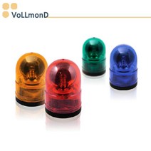 회전경광등/100파이/AC220v/DC12/DC24/경광등/, 전구만  24V