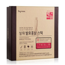 한국야쿠르트 발휘 발효홍삼 스틱, 10ml, 30개x3세트
