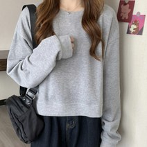 초록색 민트 맨투맨 오버핏 무지티