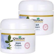 스완슨 MSM 크림, 2개, 59ml