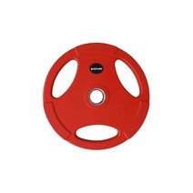 클럽용 칼라고무 바벨 원판 20kg 51DX1 레드 역기, 단품