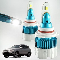 오래가는 D24 싼타페CM LED 안개등 전조등 1200루멘, 옵션 선택:9005 2개 1세트, 단품