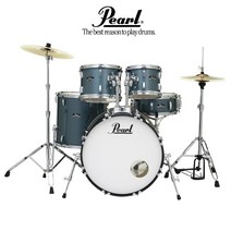 Pearl Roadshow Series 5기통 보급형 드럼세트 (연습용 심벌 포함), 색상:#91 Wine Red