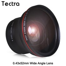 호환용 렌즈니콘 D7100 D5500 용 매크로 부분이 있는 52MM 0.43x 전문가 HD 광각 렌즈, Nikon