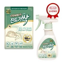 컴배트 헨켈 진드기싹 스프레이 290ml 1개 + 시트형(4입)