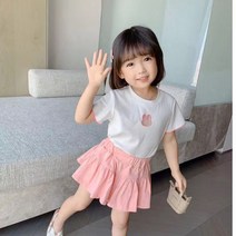 밀크봉봉 여아 여름 얇은 치마바지 8