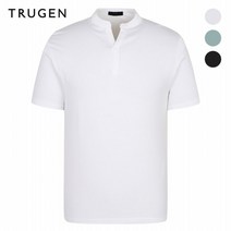 트루젠 수피마 노치넥 반팔 티셔츠 TGCU4-MKS221